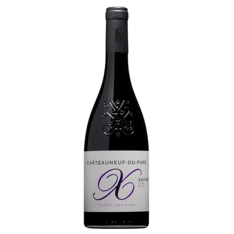 Franta Xavier Vignon Chateauneuf-du-Pape 2019, vin roșu sec din regiunea Côtes du Rhône, cu arome intense de fructe și condimente.